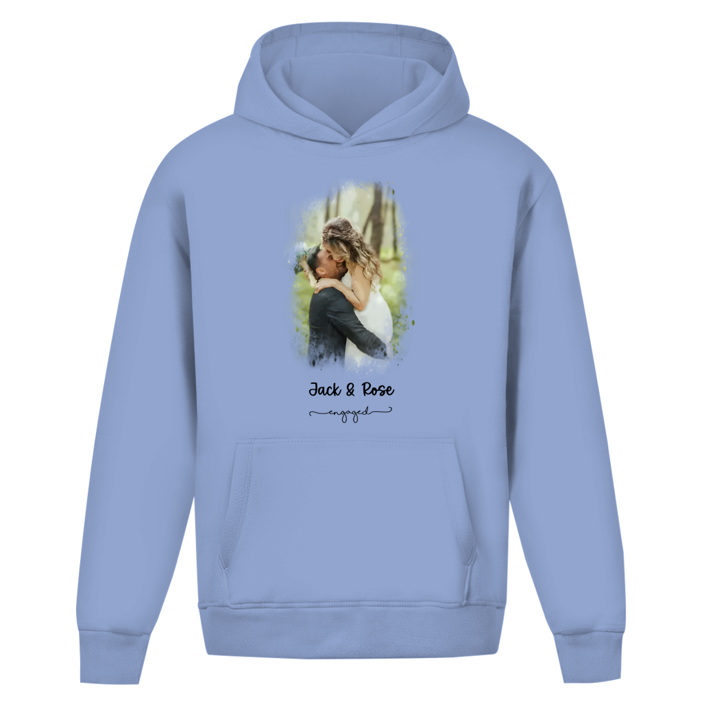 Oversize Hoodie Ohne Kordel Noxraw