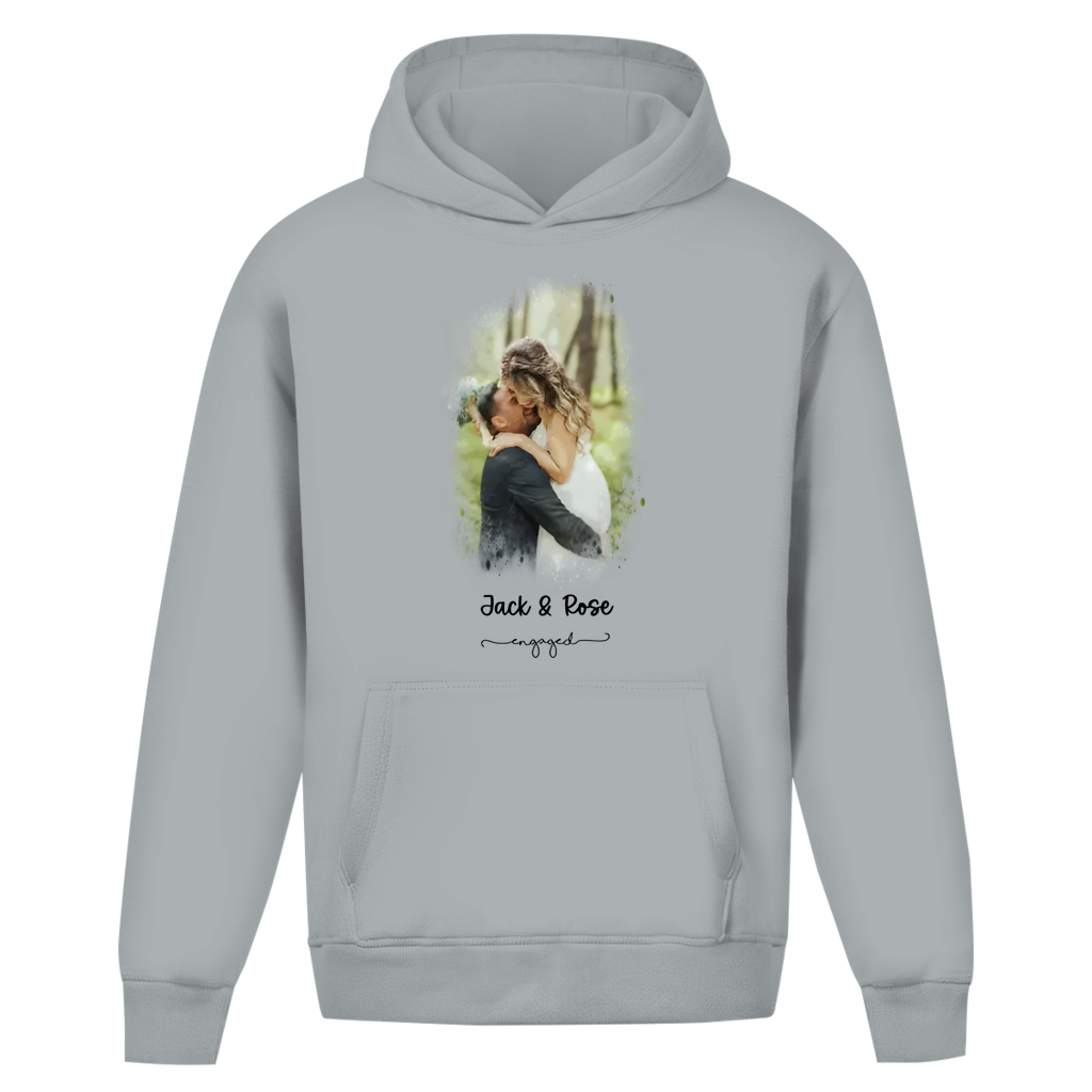 Oversize Hoodie Ohne Kordel Noxraw