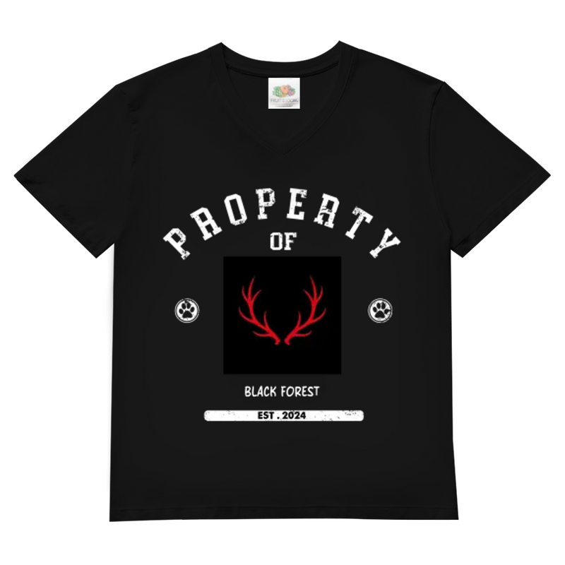 Herren Basic V-Neck T-Shirt Noxraw