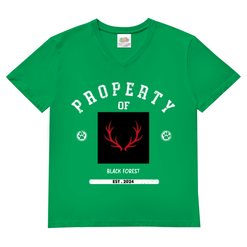 Herren Basic V-Neck T-Shirt Noxraw