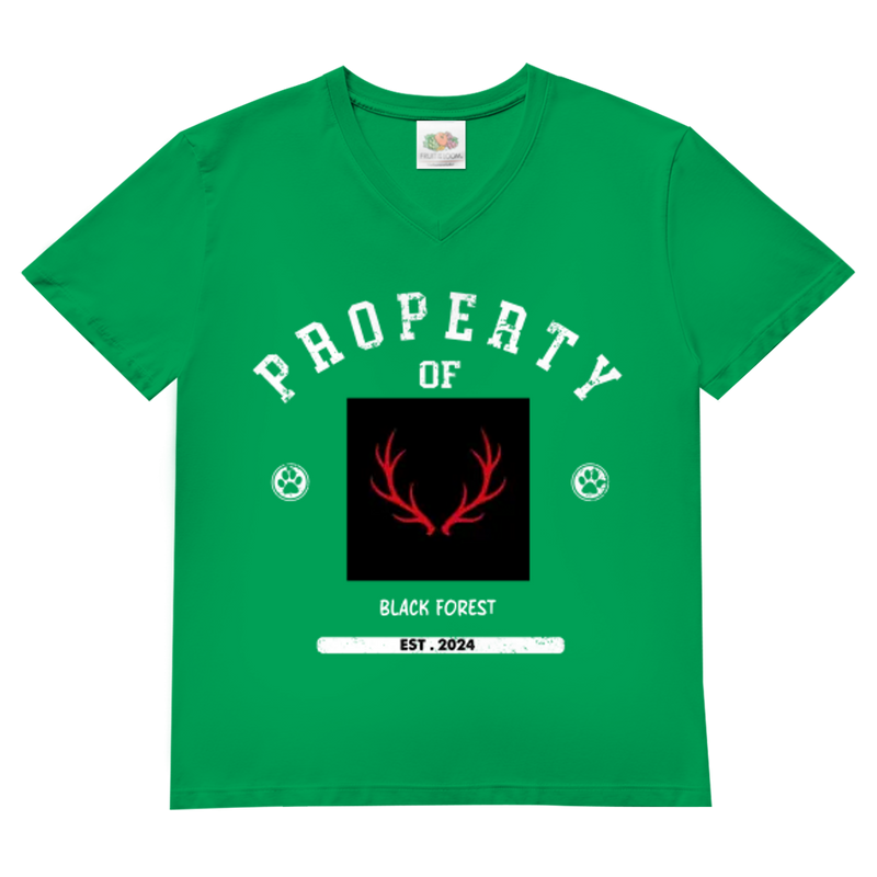 Herren Basic V-Neck T-Shirt Noxraw