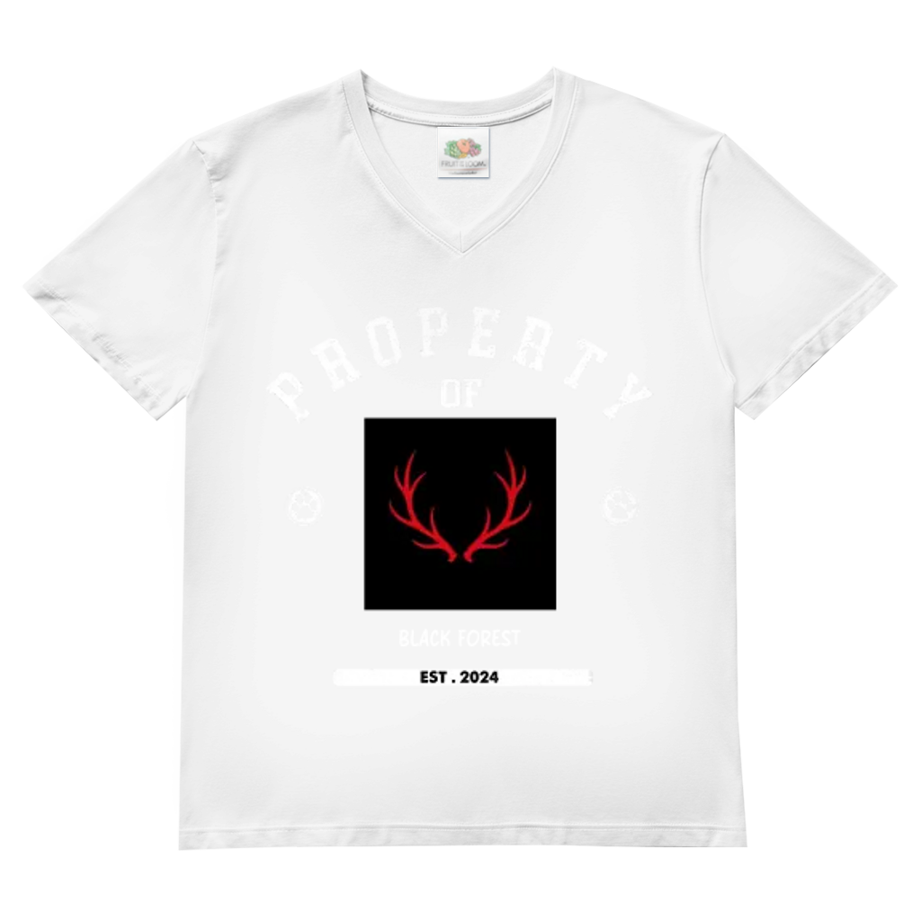 Herren Basic V-Neck T-Shirt Noxraw