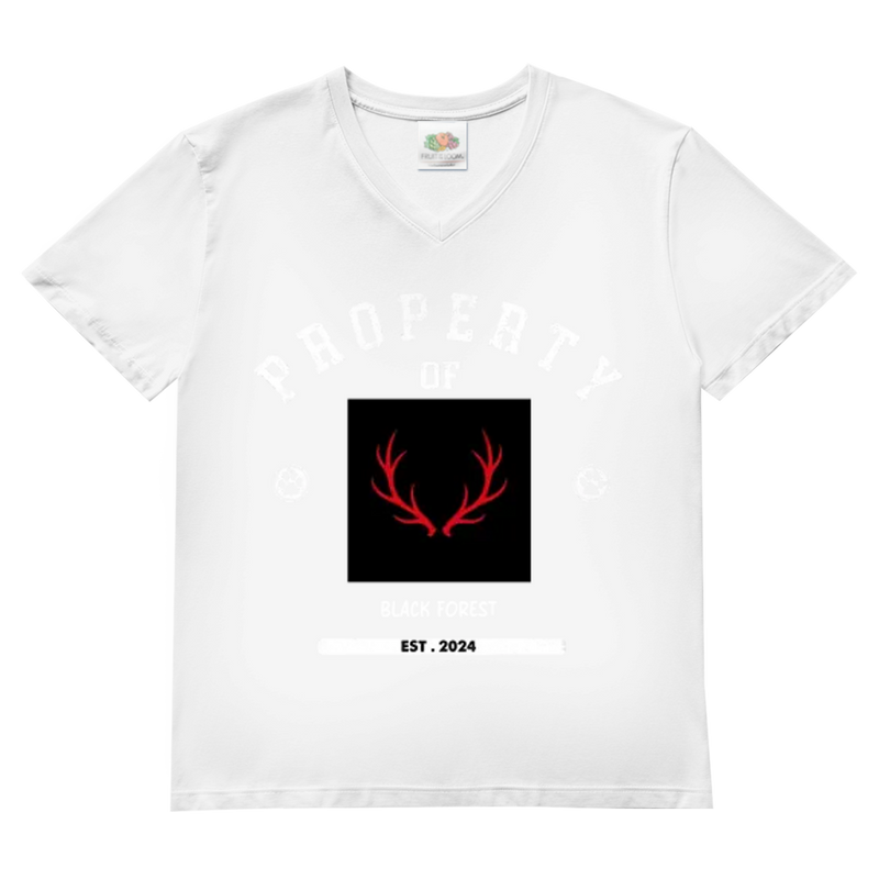 Herren Basic V-Neck T-Shirt Noxraw