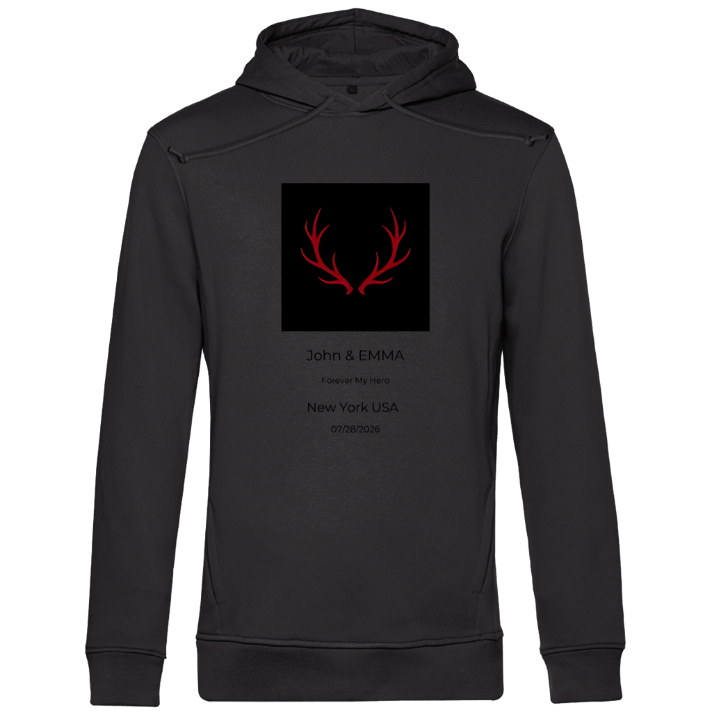 Herren Premium Bio Hoodie Noxraw