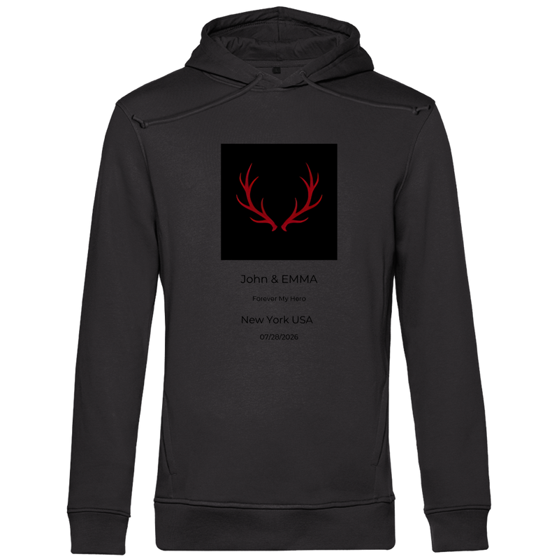 Herren Premium Bio Hoodie Noxraw
