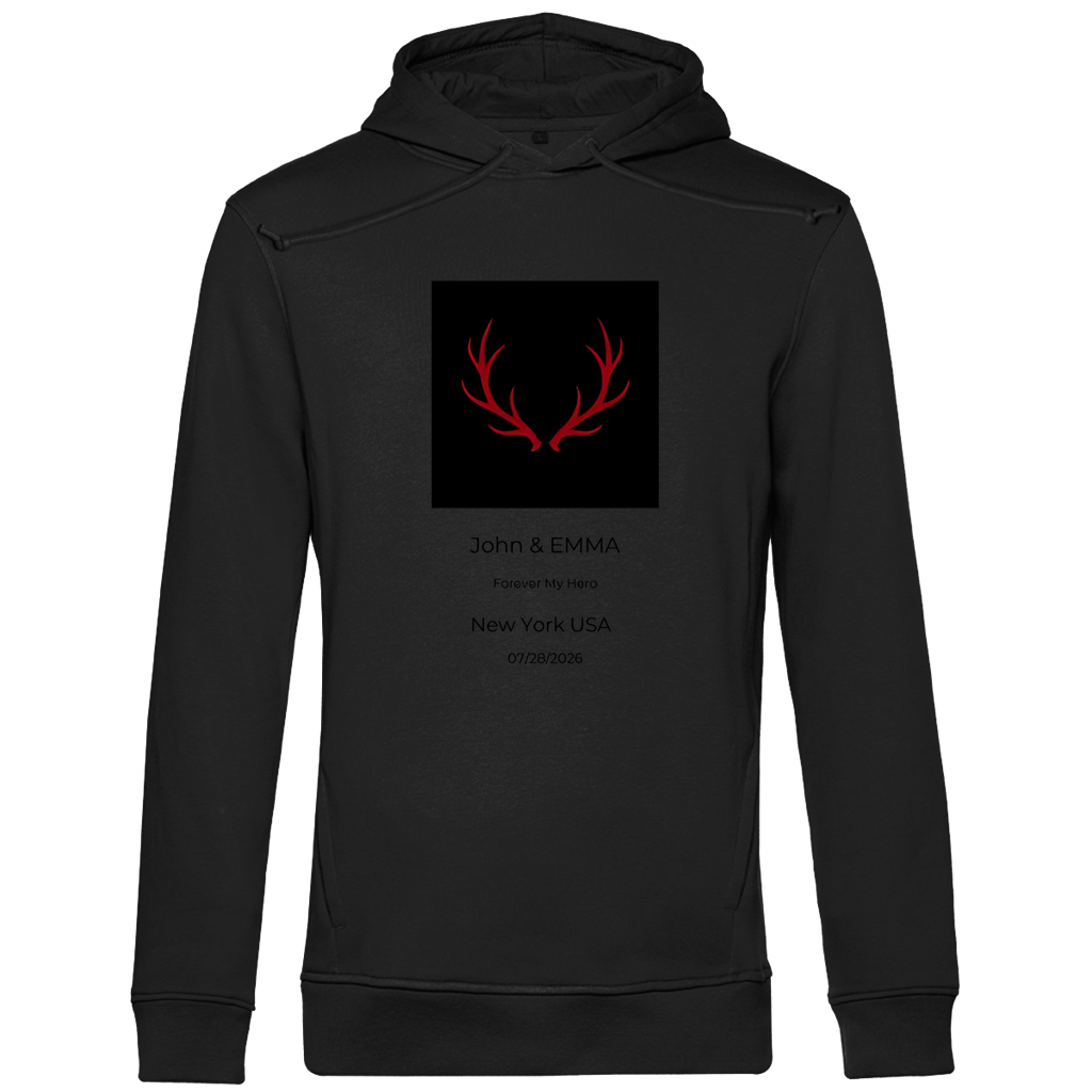 Herren Premium Bio Hoodie Noxraw