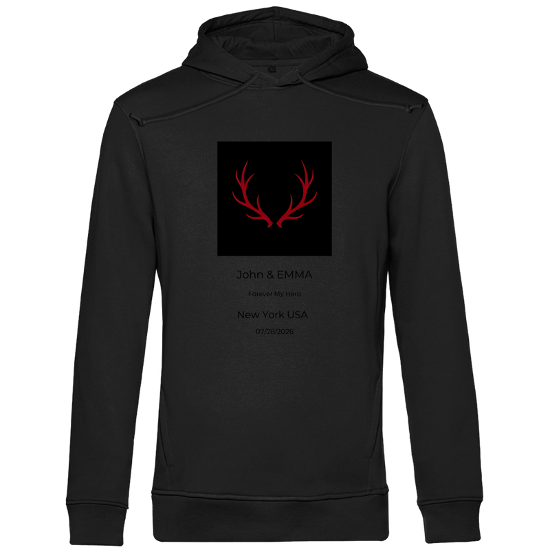 Herren Premium Bio Hoodie Noxraw