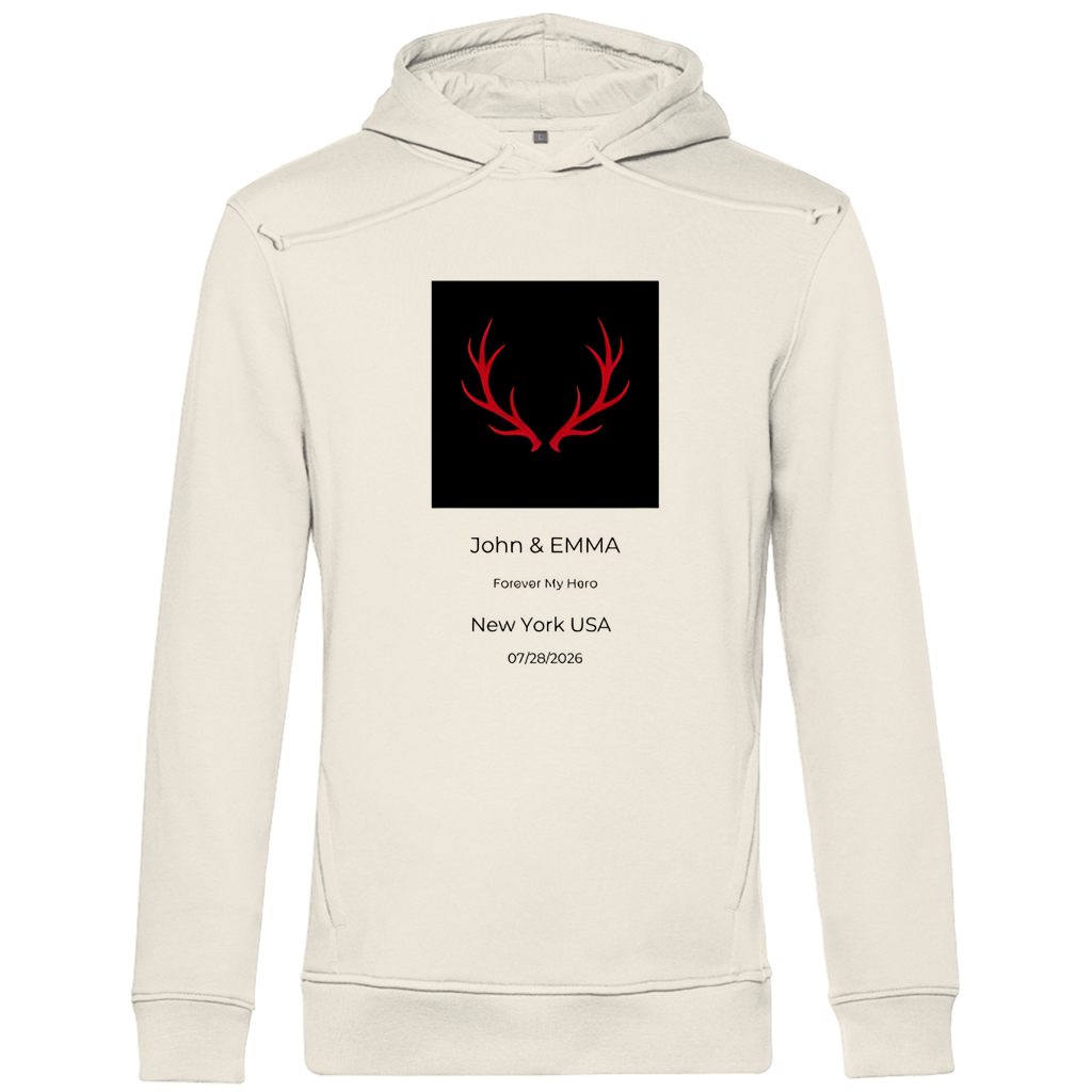 Herren Premium Bio Hoodie Noxraw