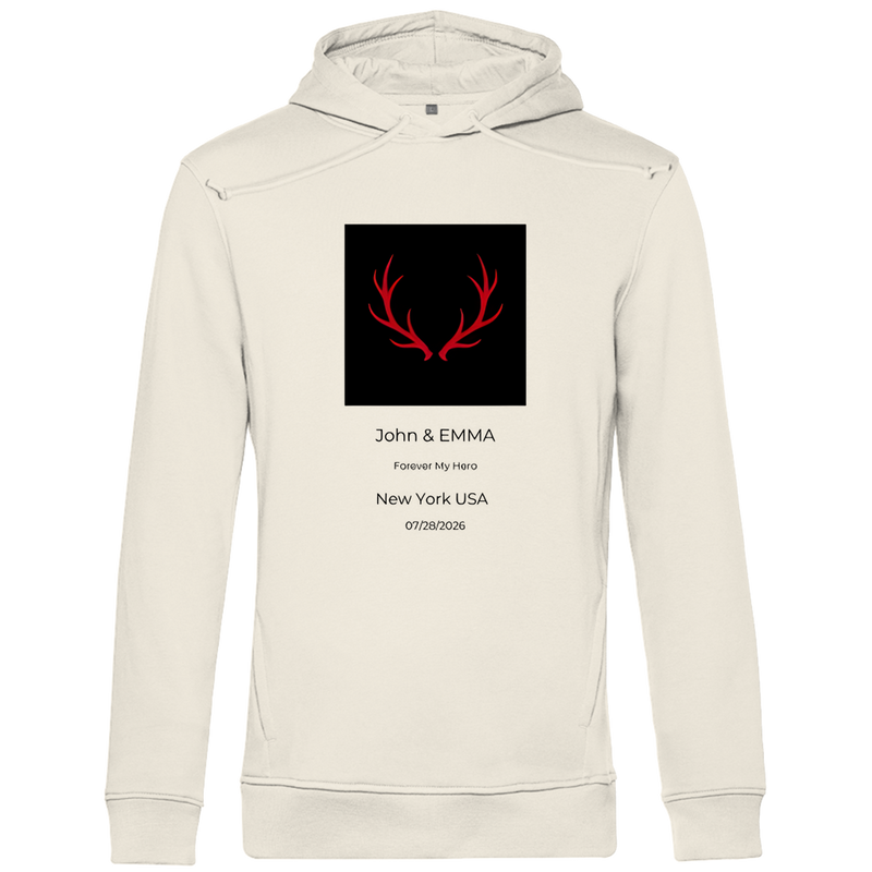 Herren Premium Bio Hoodie Noxraw
