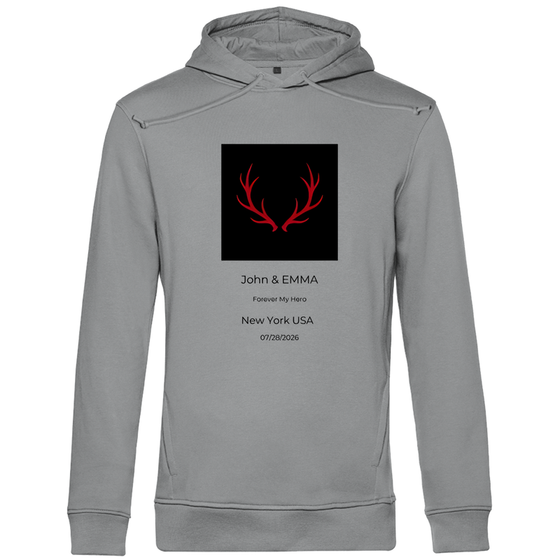 Herren Premium Bio Hoodie Noxraw