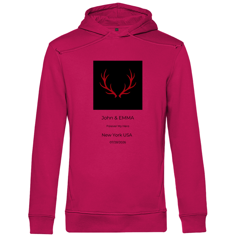 Herren Premium Bio Hoodie Noxraw