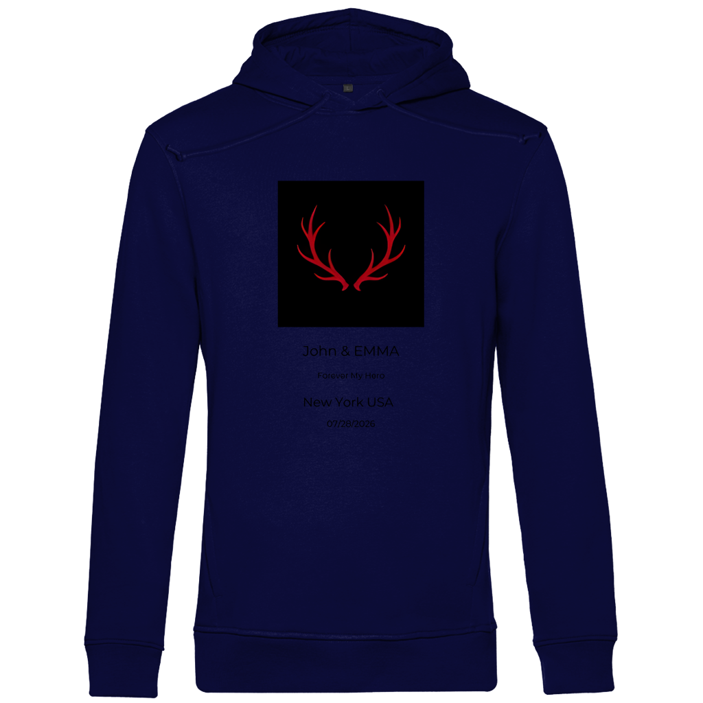 Herren Premium Bio Hoodie Noxraw