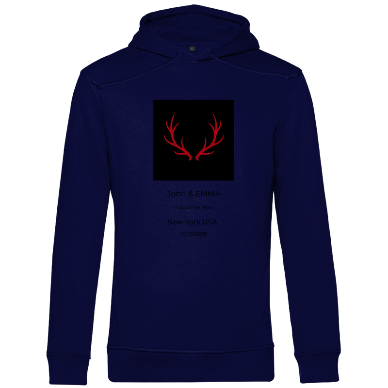 Herren Premium Bio Hoodie Noxraw