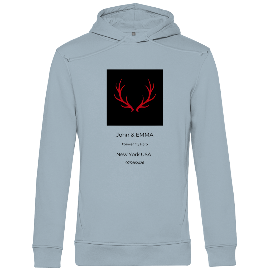 Herren Premium Bio Hoodie Noxraw
