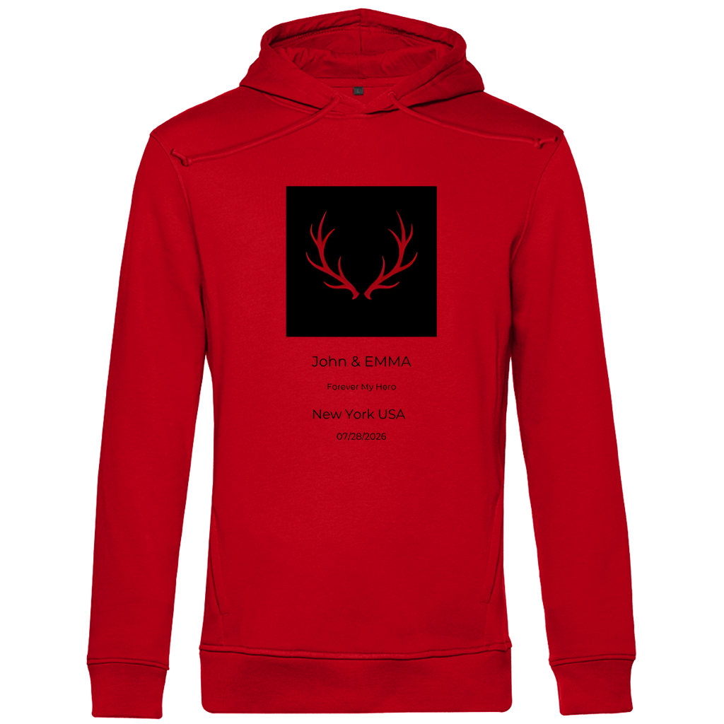 Herren Premium Bio Hoodie Noxraw