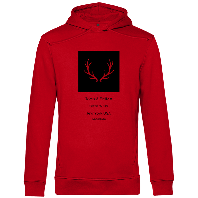 Herren Premium Bio Hoodie Noxraw