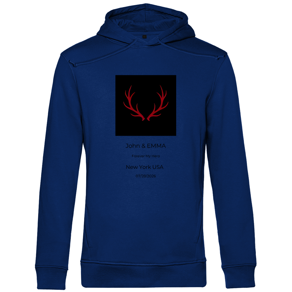 Herren Premium Bio Hoodie Noxraw