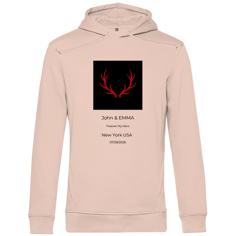 Herren Premium Bio Hoodie Noxraw
