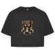 Damen Oversize Crop Top Noxraw