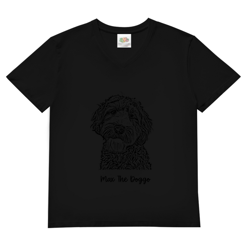 Herren Basic V-Neck T-Shirt Noxraw