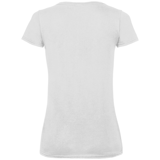 Damen Premium Bio V-Neck T-Shirt Noxraw