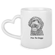 Tasse mit Herzhenkel Noxraw